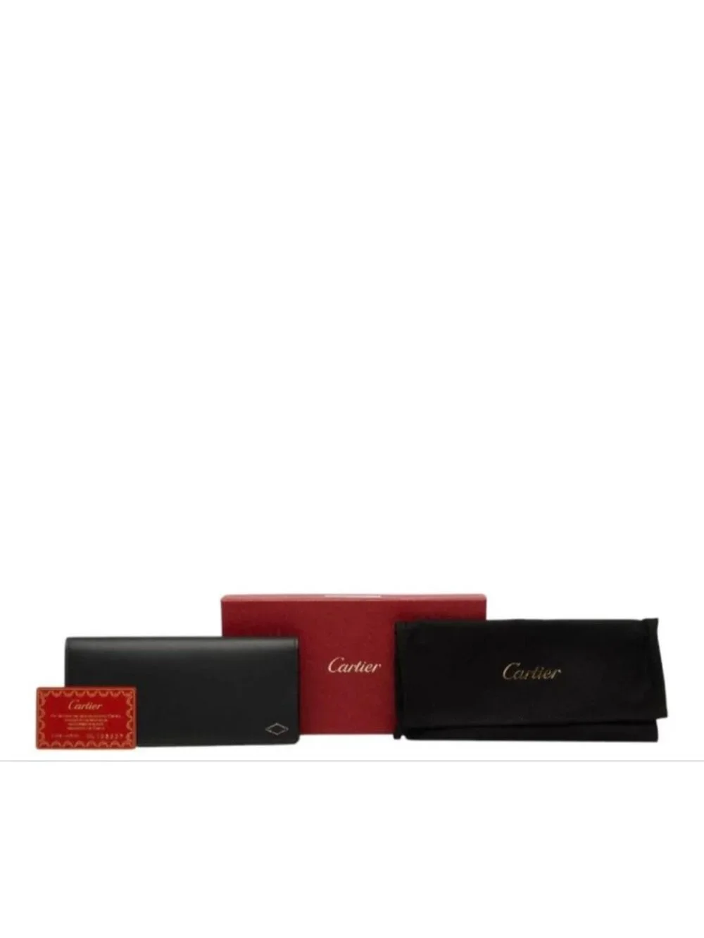 Cartier Louis Wallet Black